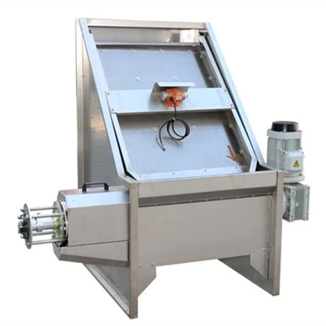 Machine de déshydratation du fumier à vis